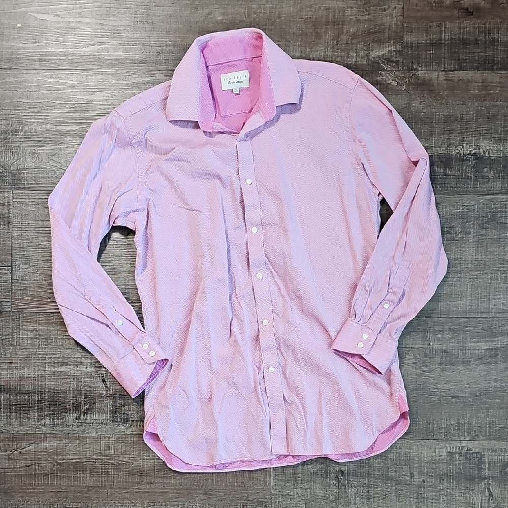 Ted Baker Endurance - Pink Button Down Shirt